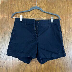 J. Crew Navy Blue Chino Shorts